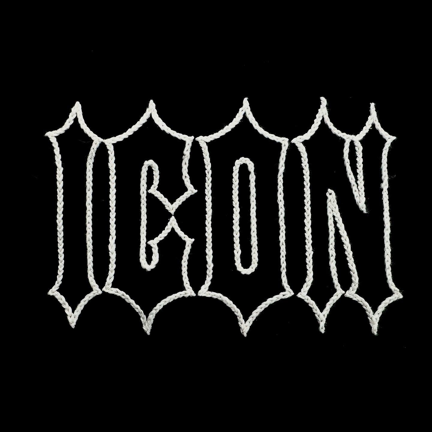 Hand Embroidered ICON - Upcycled Sweatshirt