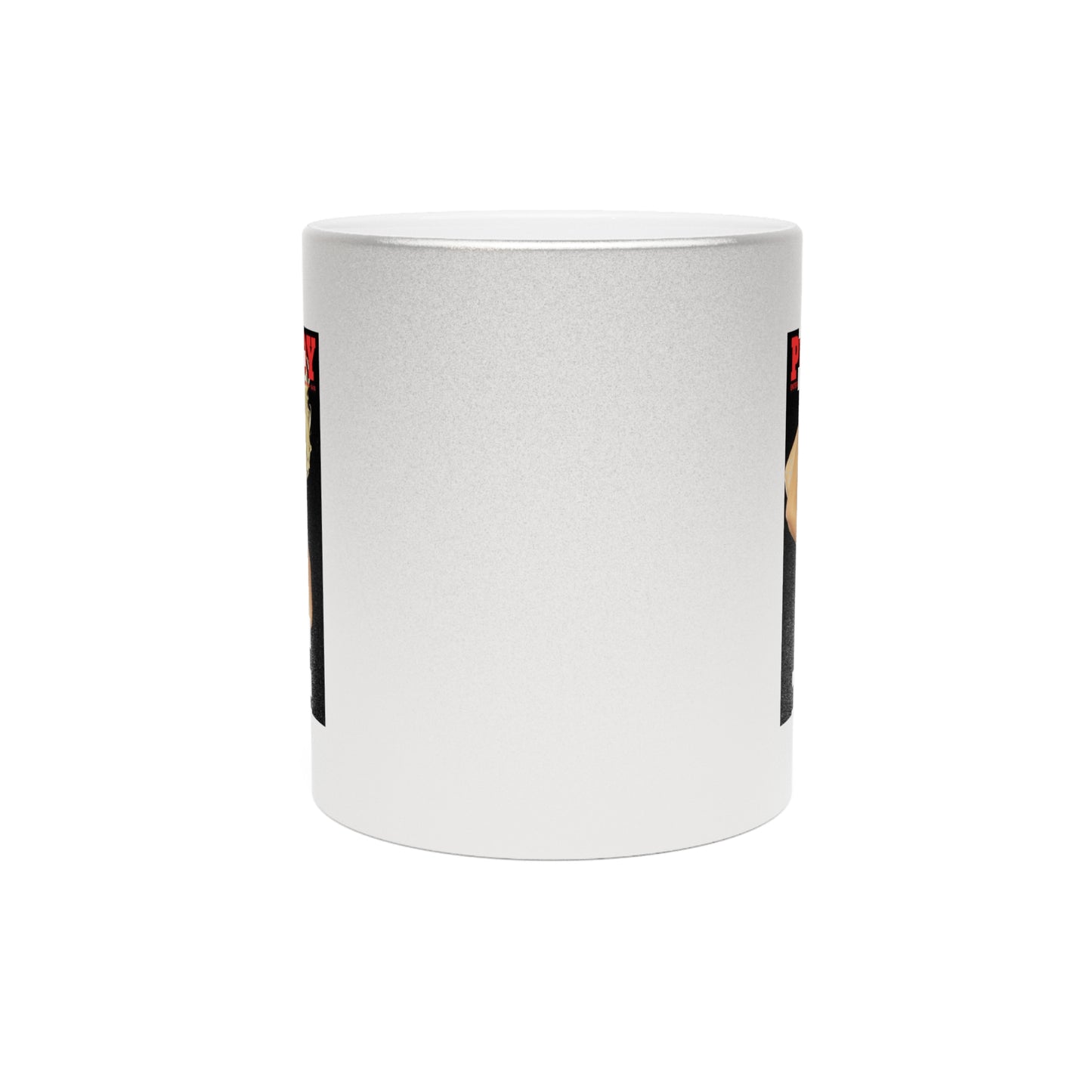 Pamela Playboy 90's Retro Cover - Metallic Mug