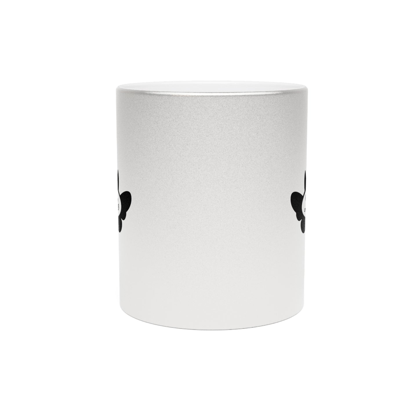 Lo Life Devil/Angel Logo Merch - Silver Metallic Mug