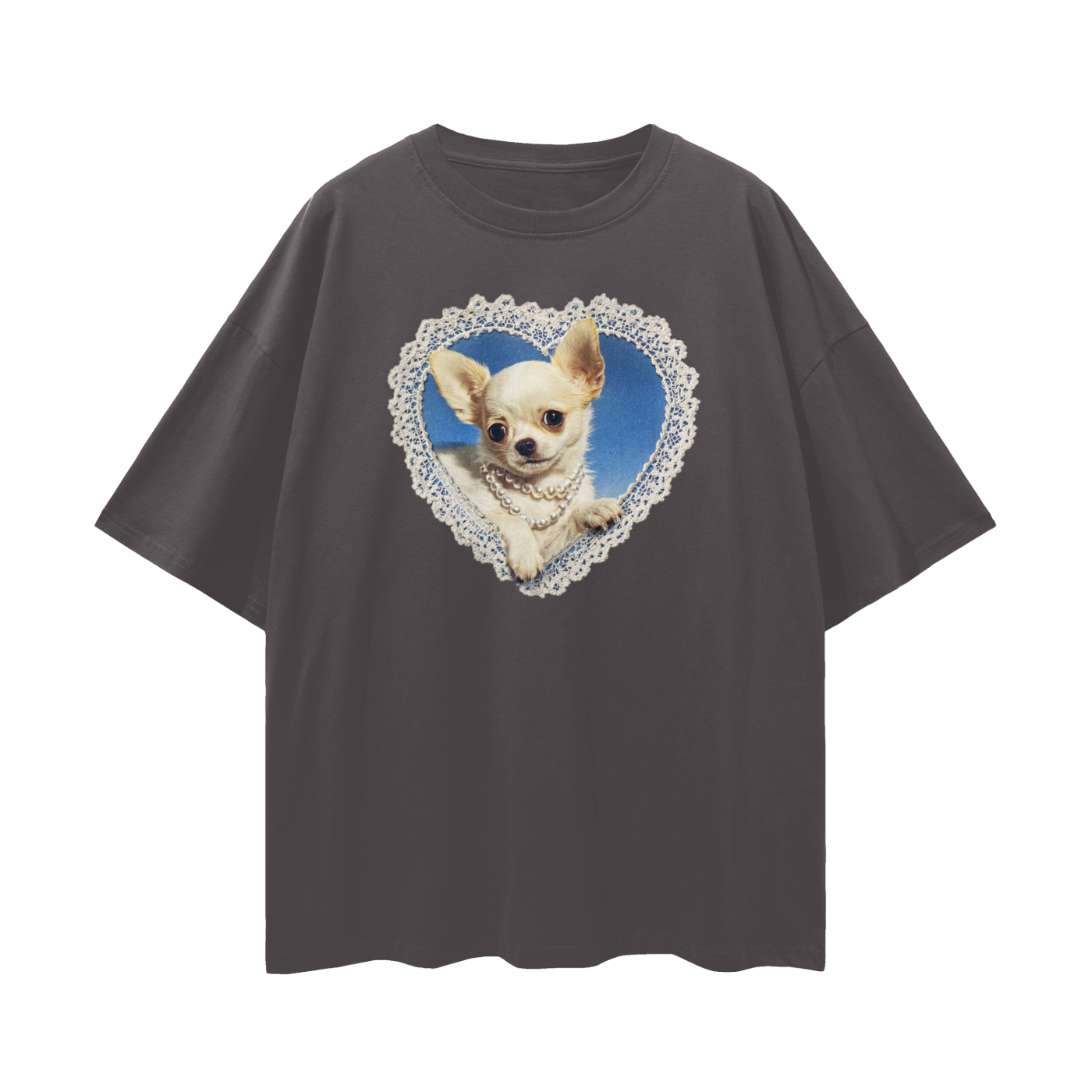 Chihuahua Puppy Love - Digital Print Unisex T-Shirt