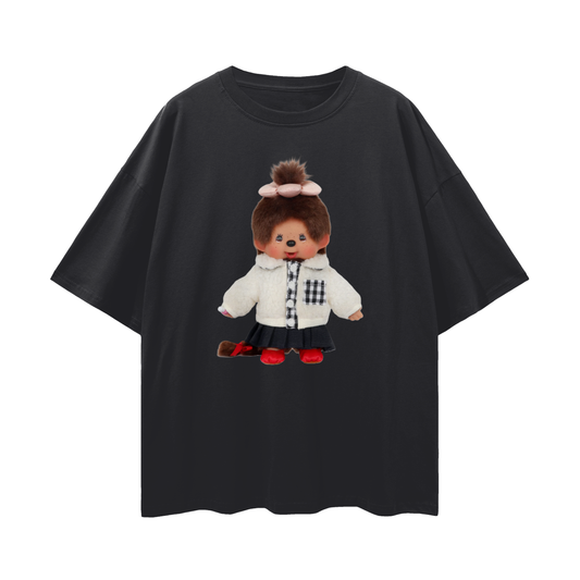 Cute and Girly Monchhichi  - Digital Print Unisex T-Shirt
