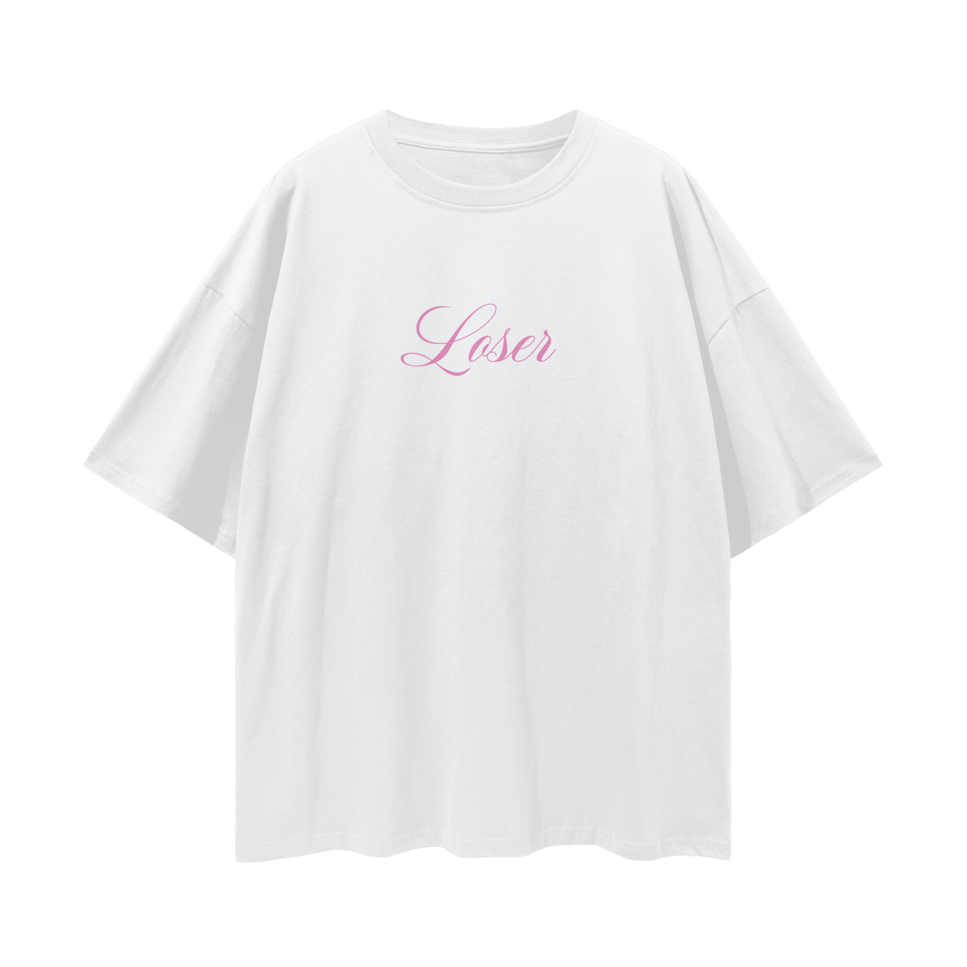 Minimal "Loser" - Digital Print Unisex T-Shirt