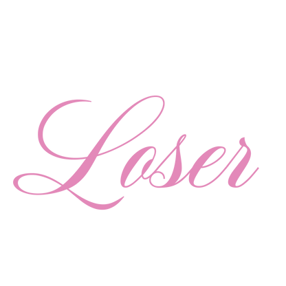 Minimal "Loser" - Digital Print Unisex T-Shirt