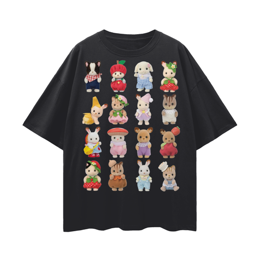 Calico Critters - Digital Print Unisex T-Shirt